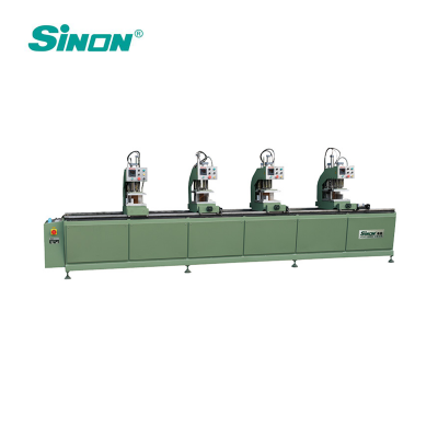 PVC win-door four head welding machine window making machine