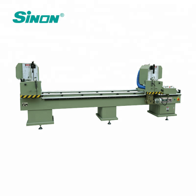 Production of 20 upvc windows per day upvc profiles cutting machine