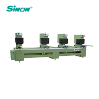 Pvc window door Four head seamless welding machine